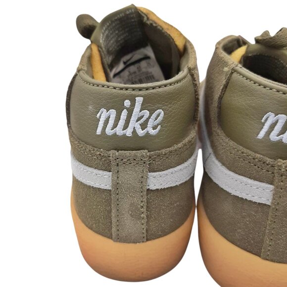 Nike Blazer Green Suede Chukka SZ 7 main image 3